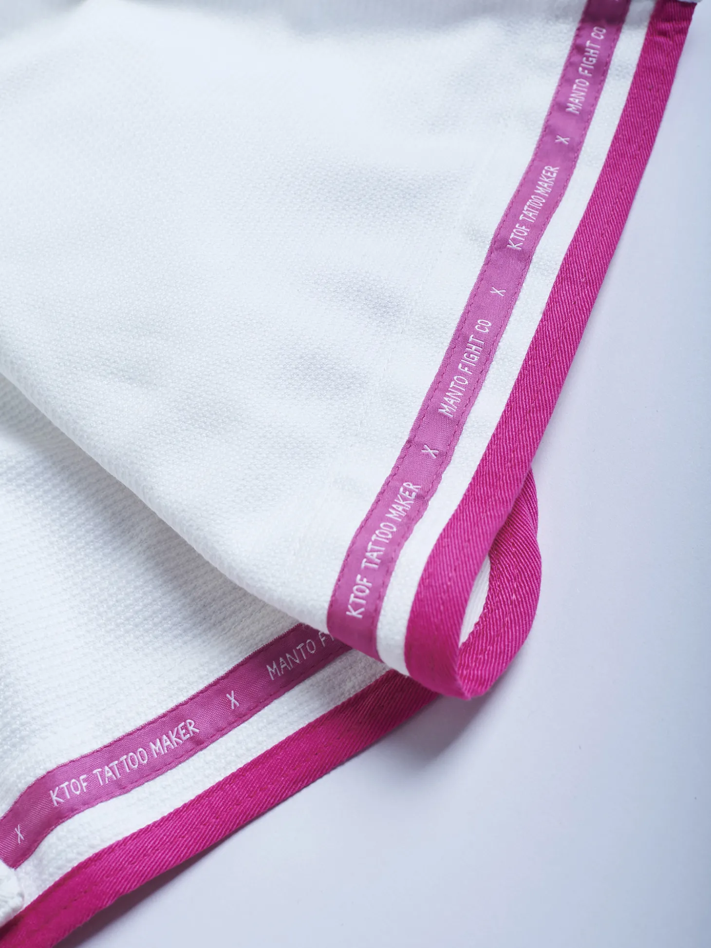 MANTO x KTOF "BALACLAVA" BJJ GI weiss