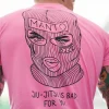 MANTO x KTOF t-shirt BALACLAVA rosa