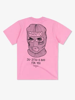 MANTO x KTOF t-shirt BALACLAVA rosa