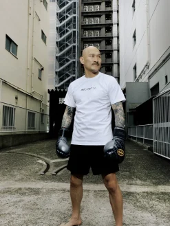 MANTO x KTOF t-shirt GLOVES weiss