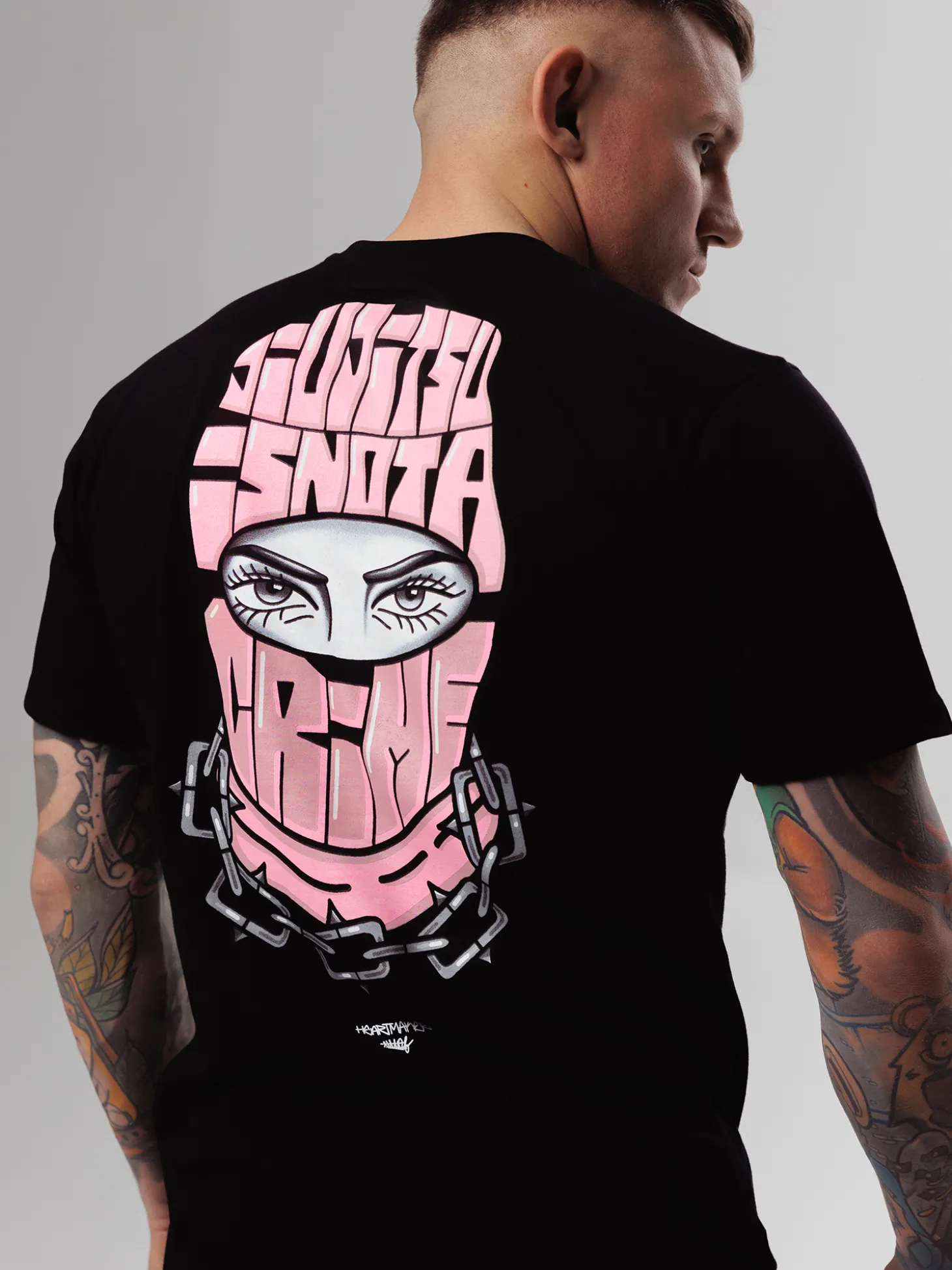 MANTO x KTOF t-shirt LEGAL schwarz