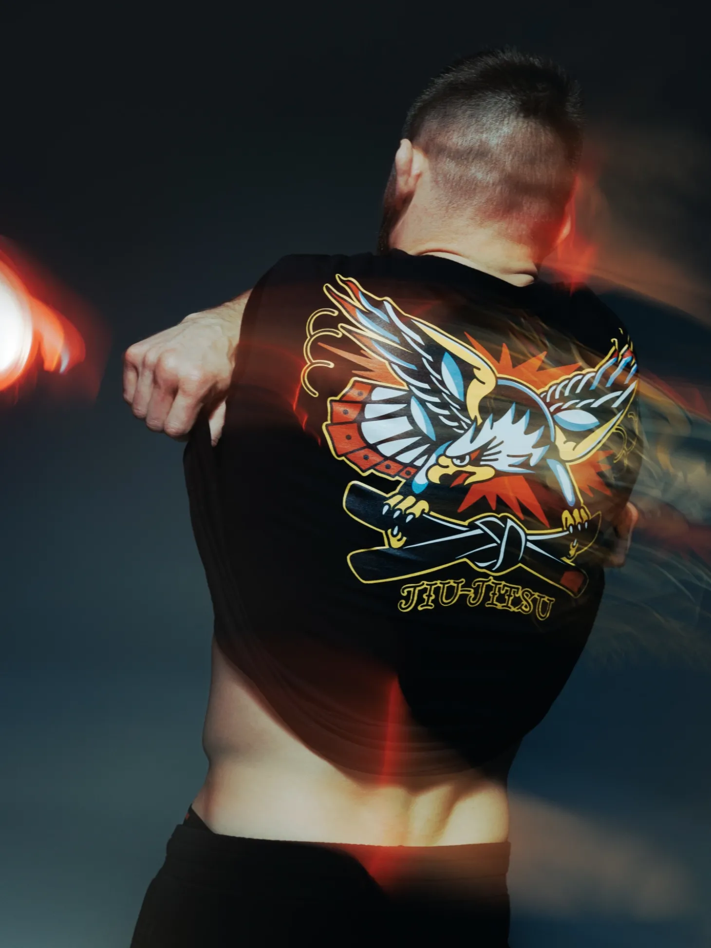 MANTO x Panku t-shirt EAGLE schwarz