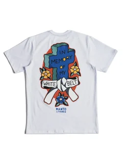 MANTO x Panku t-shirt RIP weiss