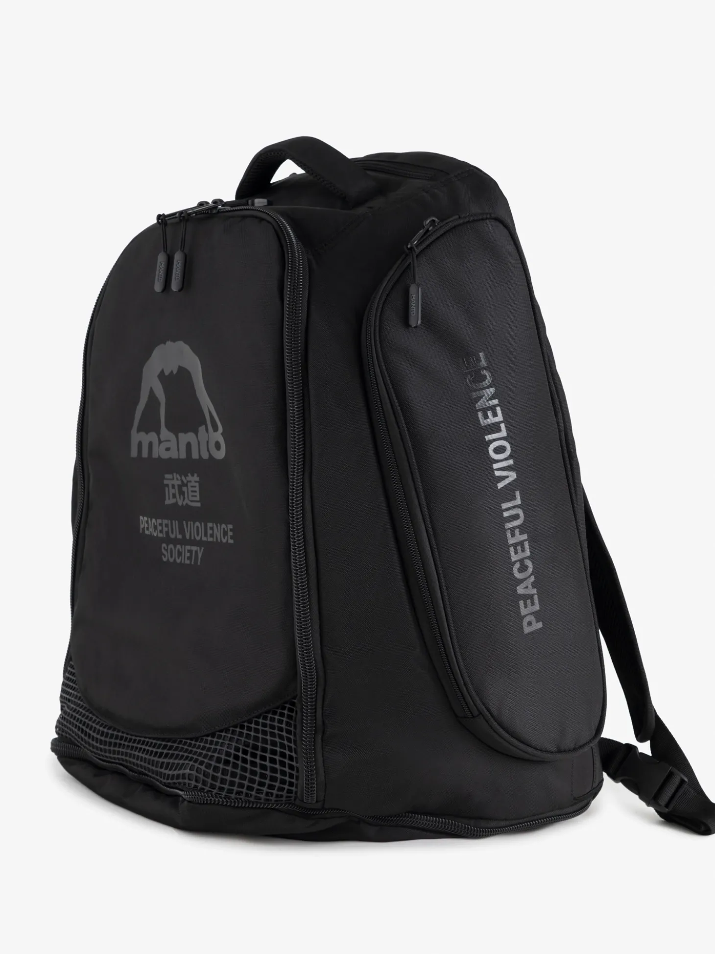 MANTO XL convertible backpack SOCIETY blackout