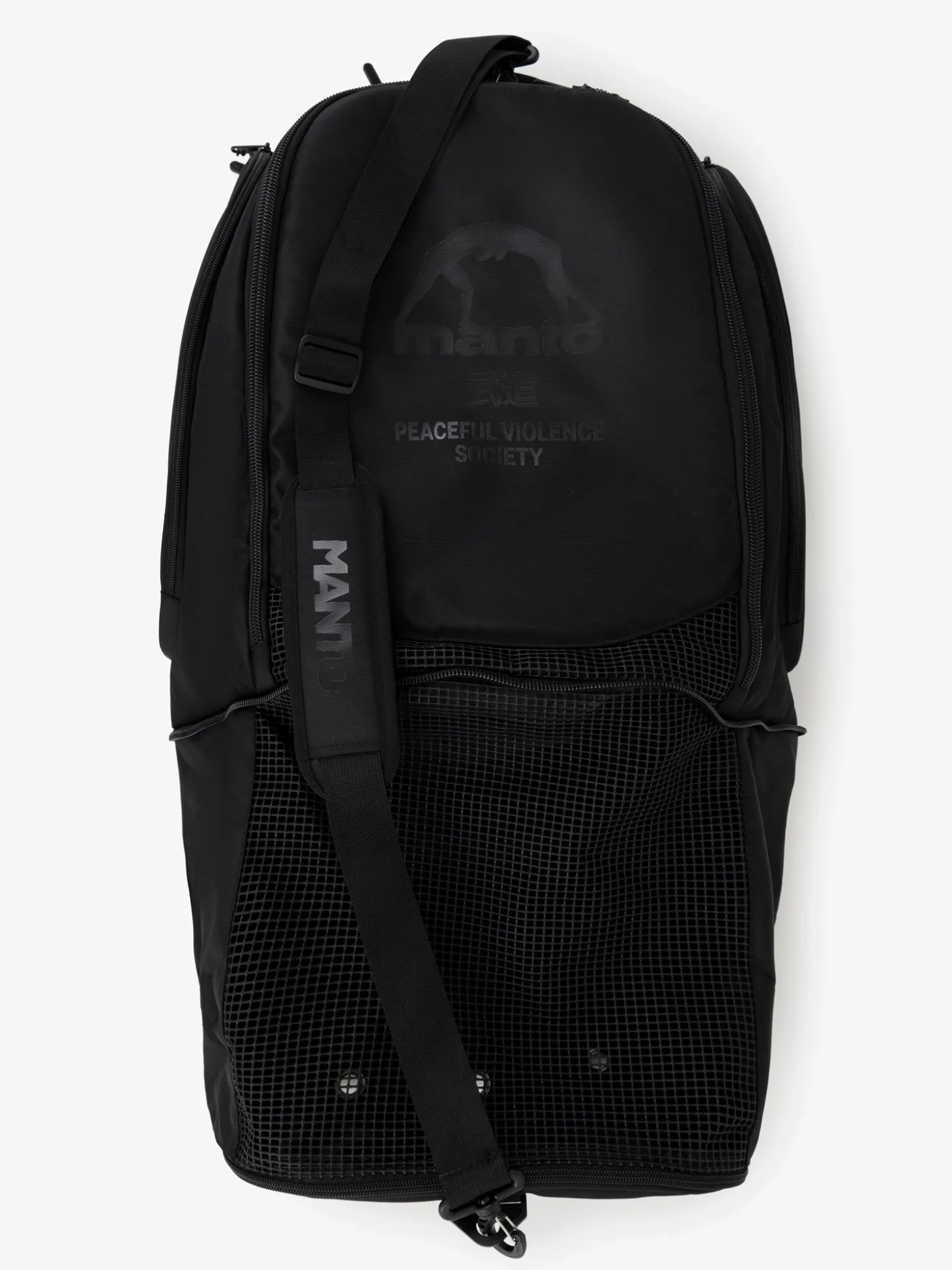 MANTO XL convertible backpack SOCIETY blackout